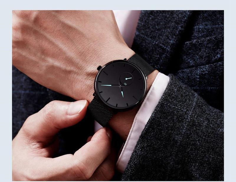 Relógio Masculino Minimalista: O Acessório Perfeito para Negócios e Ocasiões Casuais