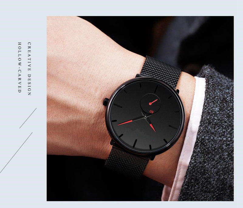 Relógio Masculino Minimalista: O Acessório Perfeito para Negócios e Ocasiões Casuais