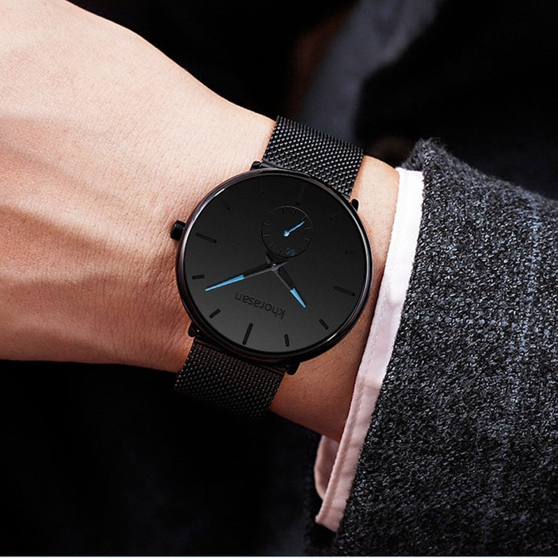 Relógio Masculino Minimalista: O Acessório Perfeito para Negócios e Ocasiões Casuais