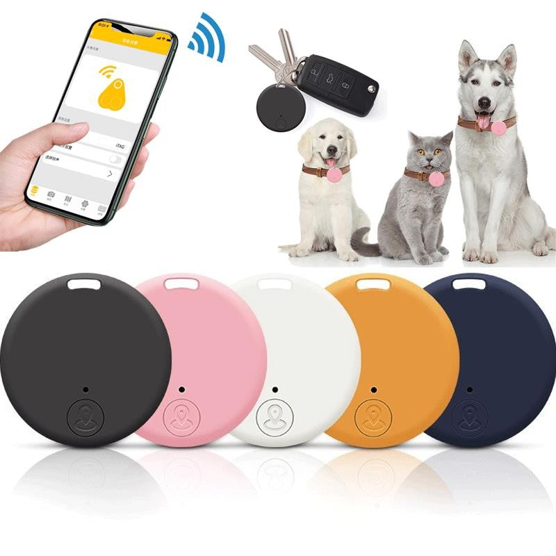 Mini Rastreador Bluetooth 5.0: Dispositivo Anti-Perda para Pets, Crianças e Objetos