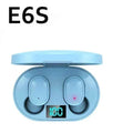 Tws e6s fone bluetooth fones de ouvido sem fio bluetooth com cancelamento ruído