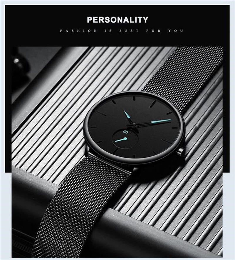 Relógio Masculino Minimalista: O Acessório Perfeito para Negócios e Ocasiões Casuais