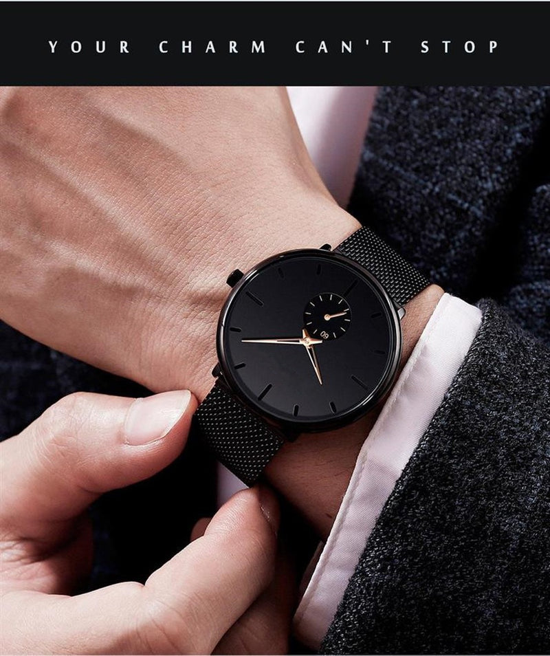 Relógio Masculino Minimalista: O Acessório Perfeito para Negócios e Ocasiões Casuais
