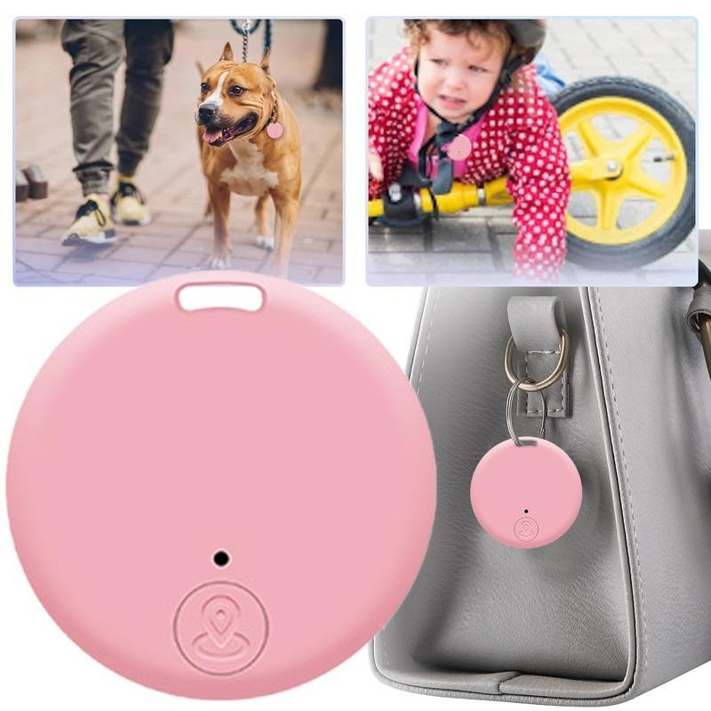 Mini Rastreador Bluetooth 5.0: Dispositivo Anti-Perda para Pets, Crianças e Objetos