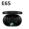 Tws e6s fone bluetooth fones de ouvido sem fio bluetooth com cancelamento ruído