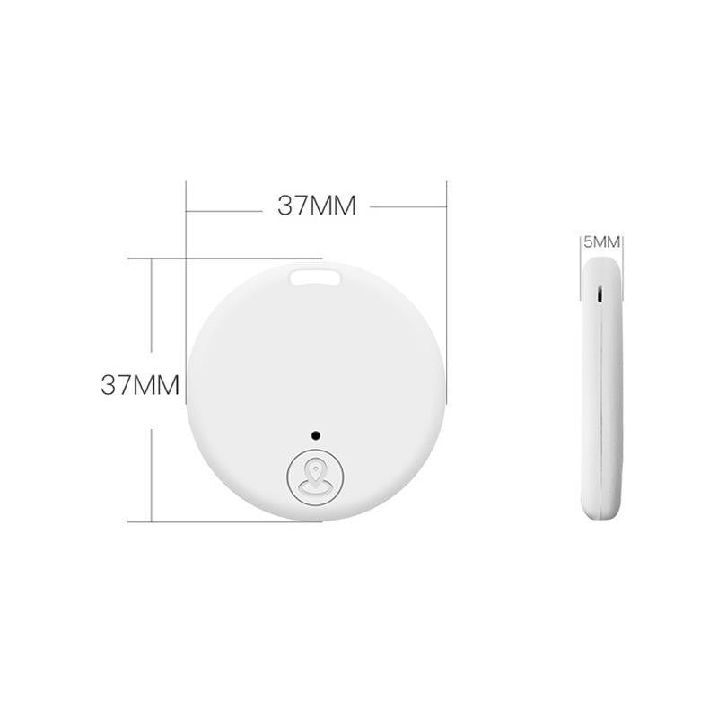 Mini Rastreador Bluetooth 5.0: Dispositivo Anti-Perda para Pets, Crianças e Objetos
